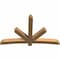 Ekena Millwork Alberta Smooth Timber Gable Bracket, Western Red Cedar, 84"W x 53"H x 5 1/2"D x 5 1/2"F, 15/12 Pitch GBW084X53X0606ALB00SWR - alternate 4